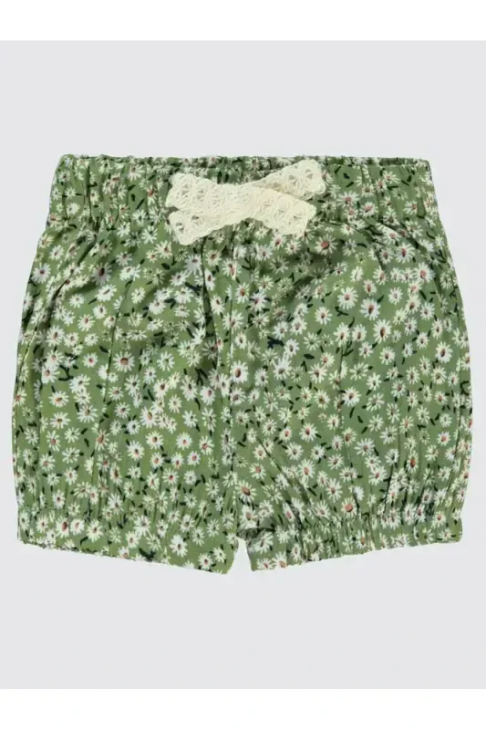 Baby Girl Shorts 6-18 Months Khaki - 1