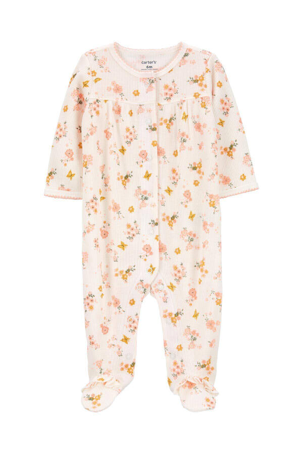 Baby Girl Sleepsuit with Pattern - 3