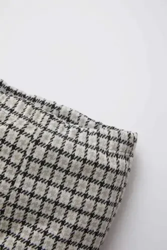 Baby Girl Spanish Leg Jacquard Pants - DEFACTO (1)