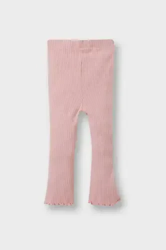 Baby Girl Spanish Leg Ribbed Cashmere Leggings Z4739A224AU - 3