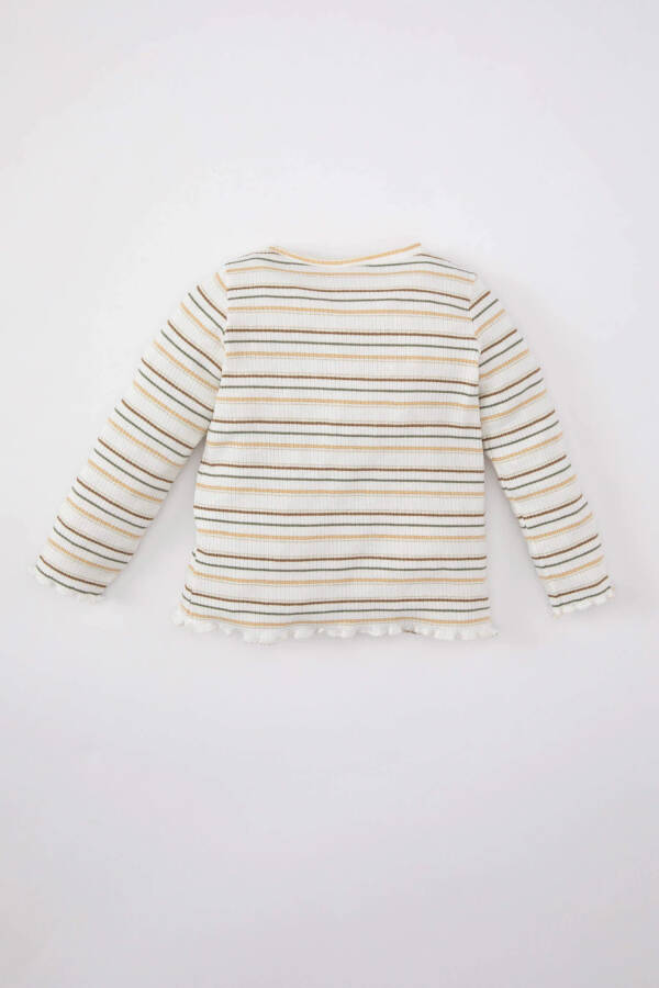 Baby Girl Striped Long Sleeve T-Shirt - 7