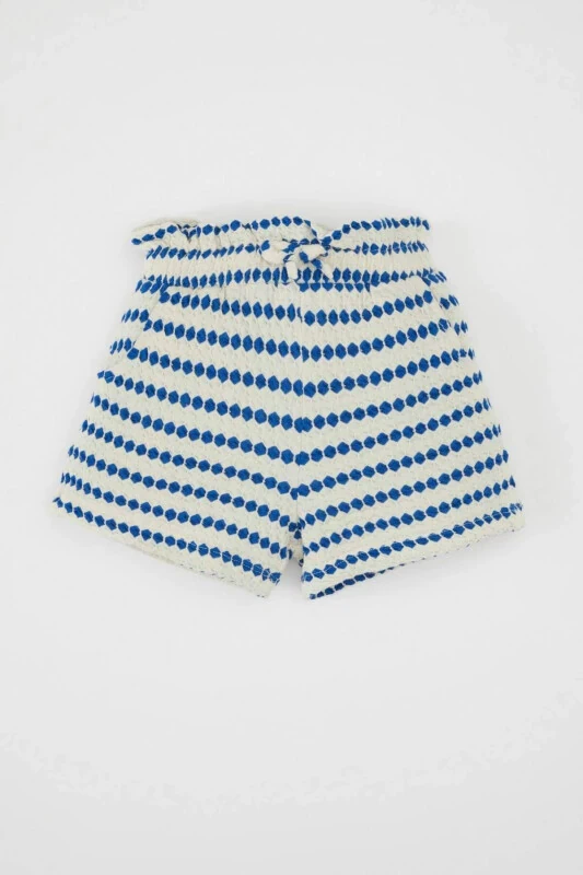 Baby Girl Striped Shorts D5342A524SM - DEFACTO
