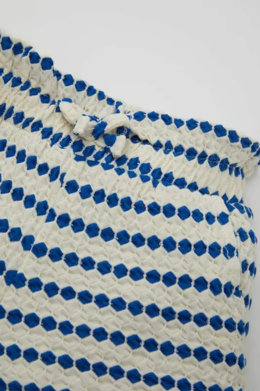 Baby Girl Striped Shorts D5342A524SM - 2