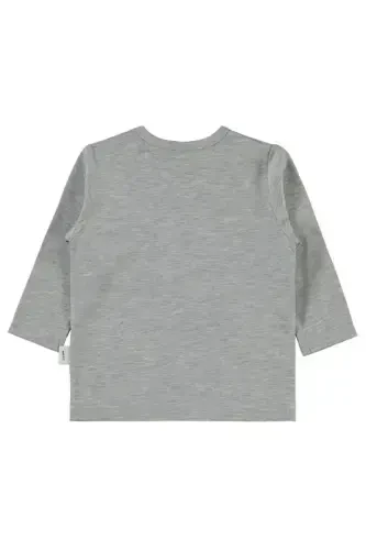 Baby Girl Sweatshirt 6-18 Months, Melange - 1