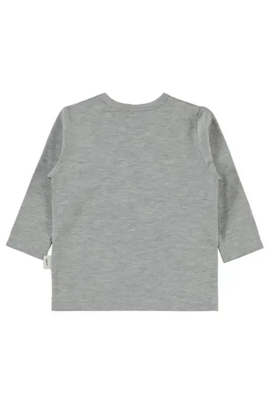 Baby Girl Sweatshirt 6-18 Months, Melange - 1