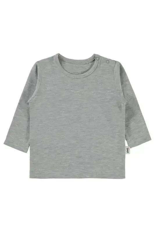 Baby Girl Sweatshirt 6-18 Months, Melange - 6