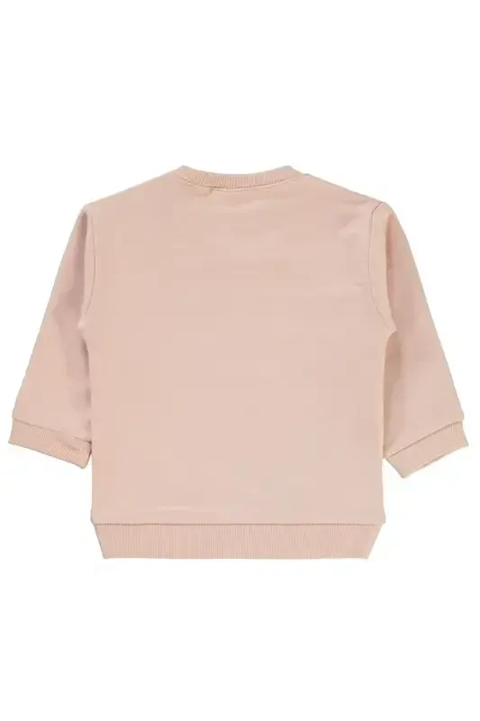 Baby Girl Sweatshirt 6-18 Months (Powder) - 2