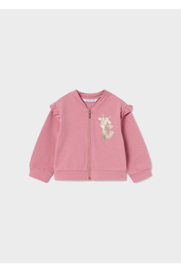 Baby Girl Sweatshirt Cardigan - 1