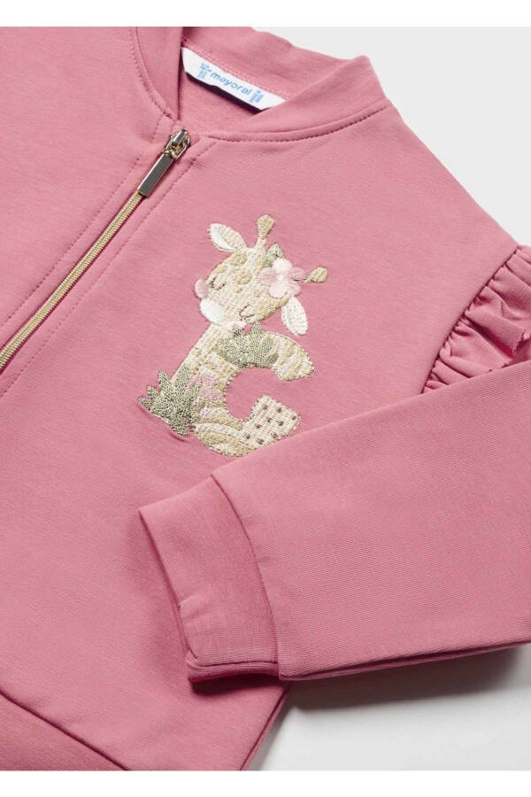 Baby Girl Sweatshirt Cardigan - 3