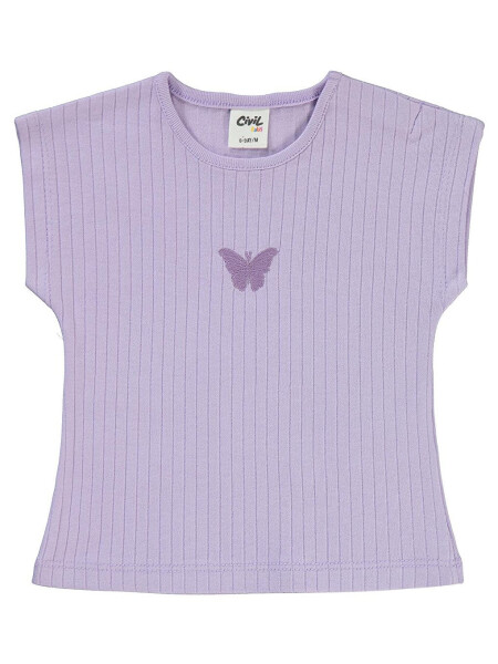 Baby Girl Toddler T-Shirt 6-18 Months Lilac - 3