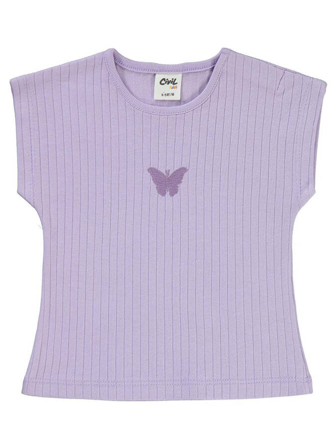 Baby Girl Toddler T-Shirt 6-18 Months Lilac - 3