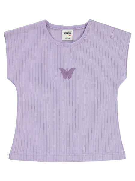 Baby Girl Toddler T-Shirt 6-18 Months Lilac - 1