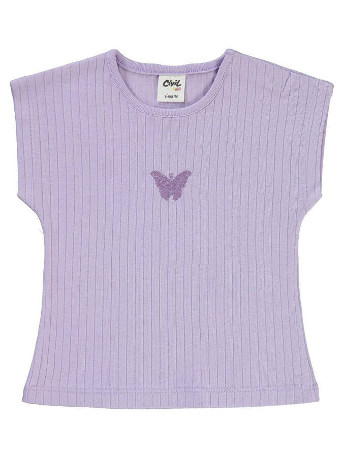 Baby Girl Toddler T-Shirt 6-18 Months Lilac - 1