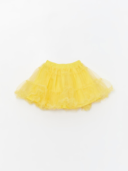 Baby Girl Tutu Skirt with Elastic Waist - 4