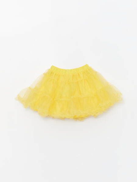 Baby Girl Tutu Skirt with Elastic Waist - 5