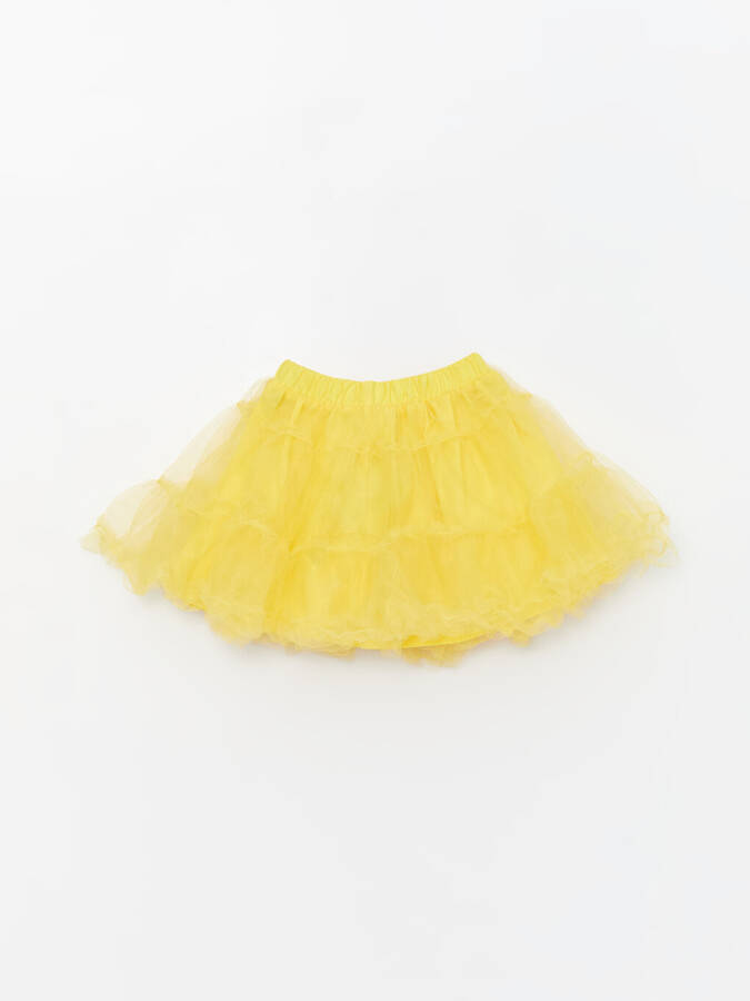 Baby Girl Tutu Skirt with Elastic Waist - 5