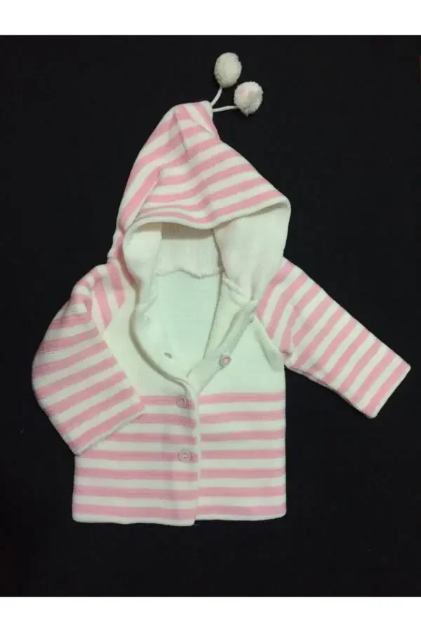 Baby Girl White Cardigan Jacket Baby Outerwear - 1