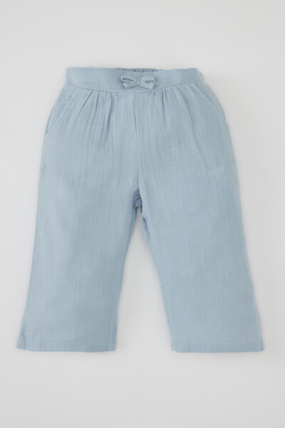 Baby Girl Wide Leg Muslin Pants B9459a524sp - 1