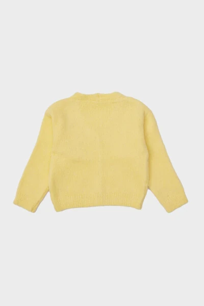 Baby Girl Yellow Cardigan 23FW0BG2411 - GB BABY (1)