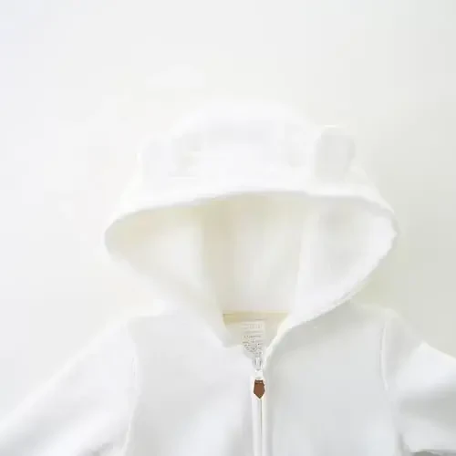 Baby Girls Boys Warm Adorable Hooded Zip Coat for Fall Spring Outerwear 3-24M Kids Jacket - 3