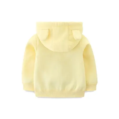 Baby Girls Boys Warm Adorable Hooded Zip Coat for Fall Spring Outerwear 3-24M Kids Jacket - 2