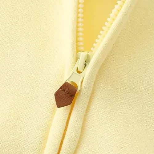 Baby Girls Boys Warm Adorable Hooded Zip Coat for Fall Spring Outerwear 3-24M Kids Jacket - 4