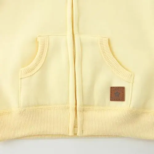 Baby Girls Boys Warm Adorable Hooded Zip Coat for Fall Spring Outerwear 3-24M Kids Jacket - 5