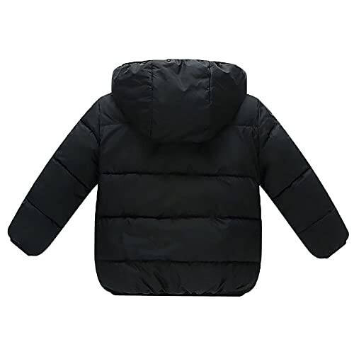 Baby Girls Boys' Winter Fleece Jackets With Hooded Toddler Cotton Dress Warm Lined Coat Outer Clothing - 3