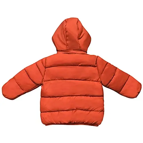 Baby Girls Boys' Winter Fleece Jackets With Hooded Toddler Cotton Dress Warm Lined Coat Outer Clothing - GOODKIDS