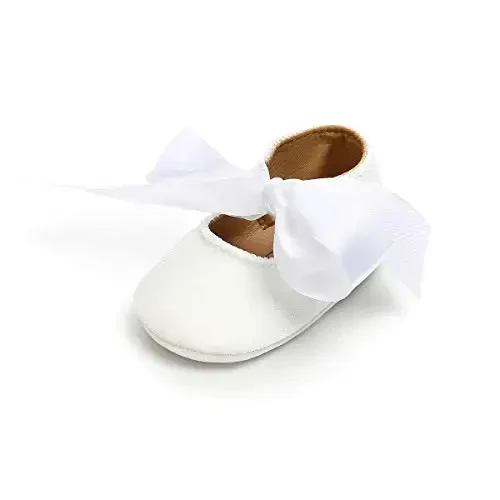 Baby Girls Mary Jane Flats Sirpanmaydigan rezina taglik Kamoncha bolalar malika ko'ylak poyafzali - BABY (1)