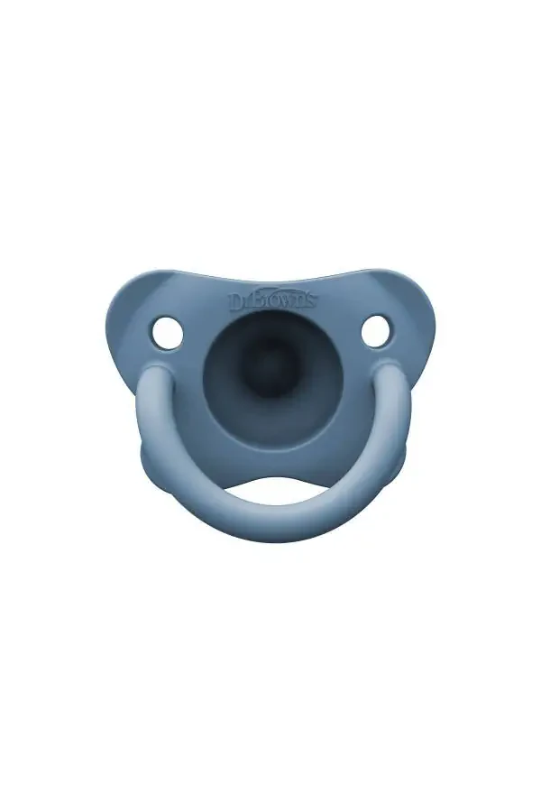 Baby Happypaci Silicone Pacifier 0-6m, Blue, Single Pack - 1