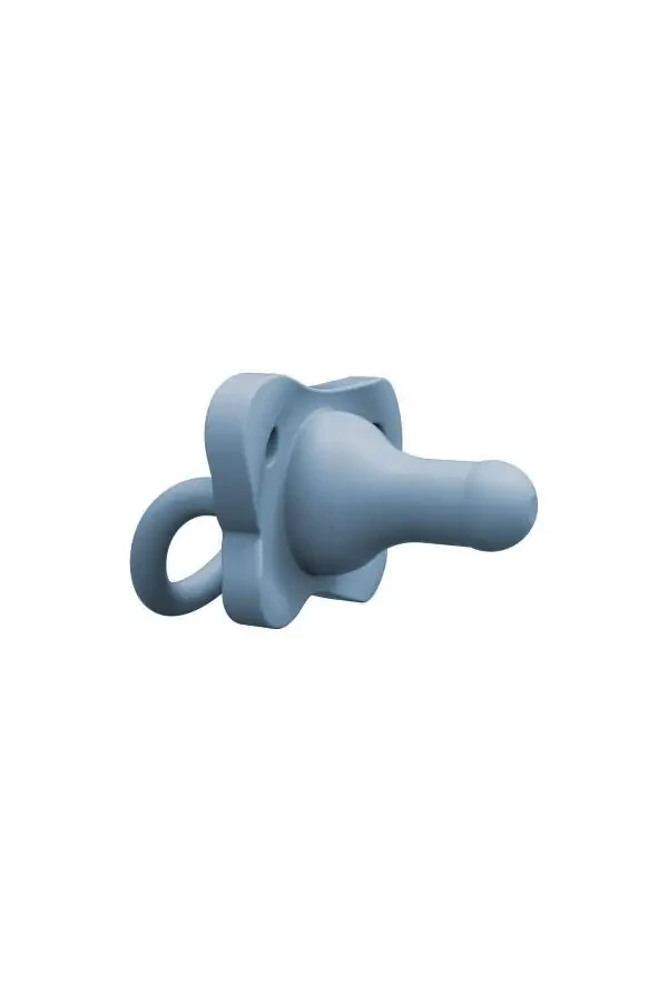 Baby Happypaci Silicone Pacifier 0-6m, Blue, Single Pack - 2