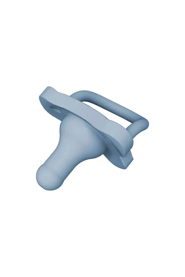 Baby Happypaci Silicone Pacifier 0-6m, Blue, Single Pack - 4