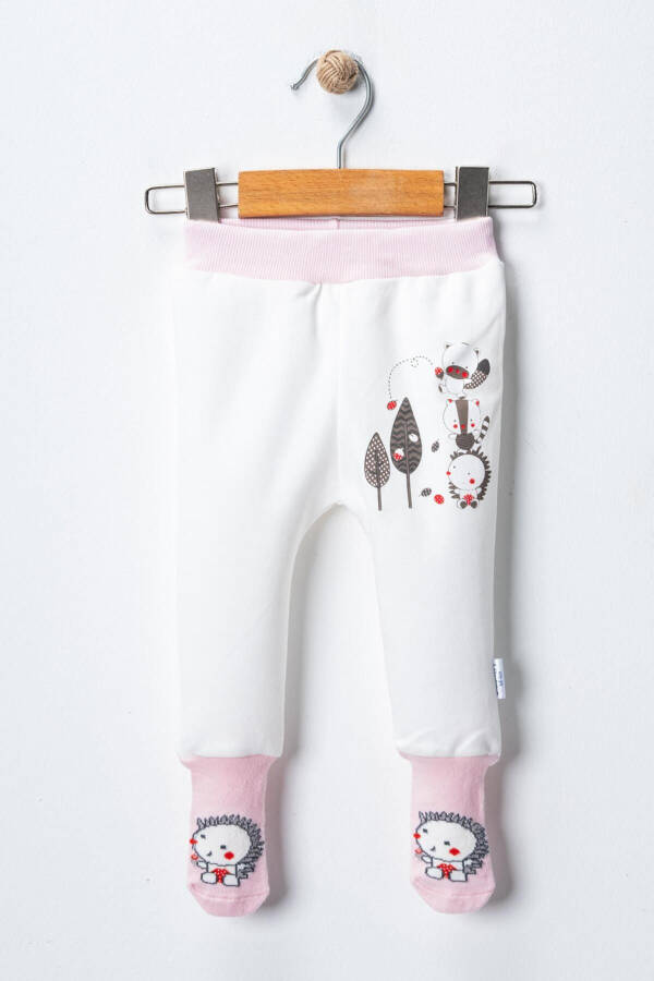 Baby Hedgehog Footed Pants - 1