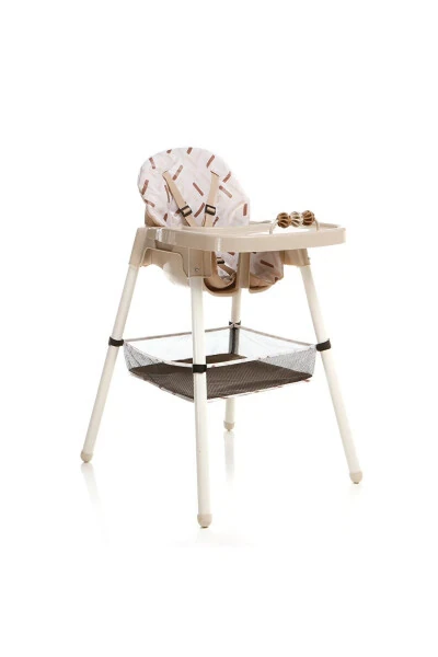 Baby High Chair Feeding Chair Portable Basket Toy Detachable Front Tray - Modazone (1)