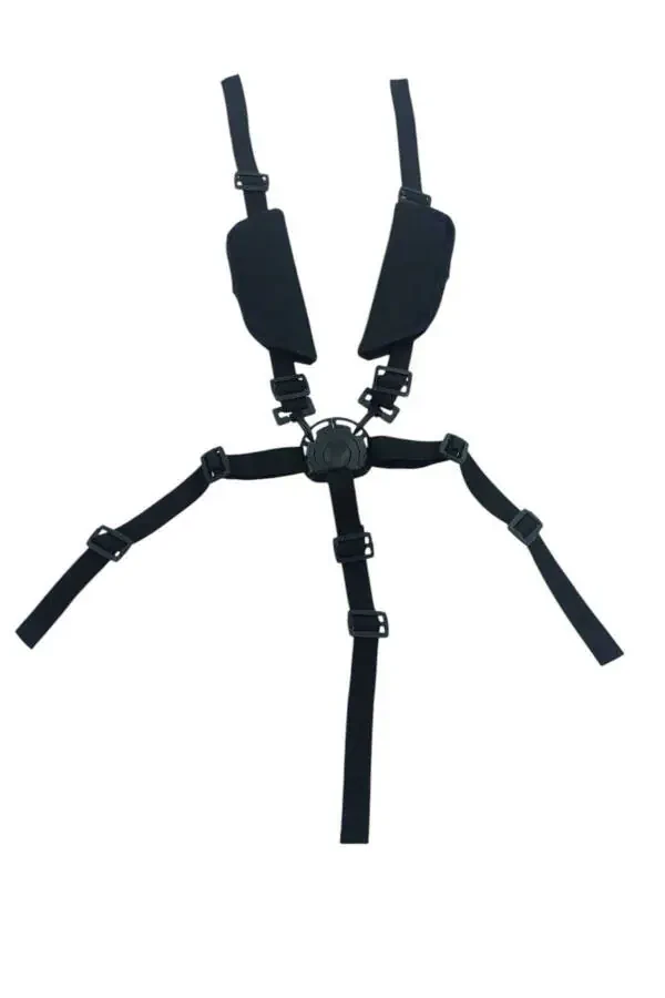 Baby High Chair Safety Belt 5 Point Harness with shoulder pads gift. - 1