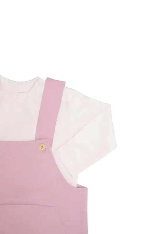 Baby Kangaroo Pocket Jumpsuit and Hat Set - RG KIDSSTORE