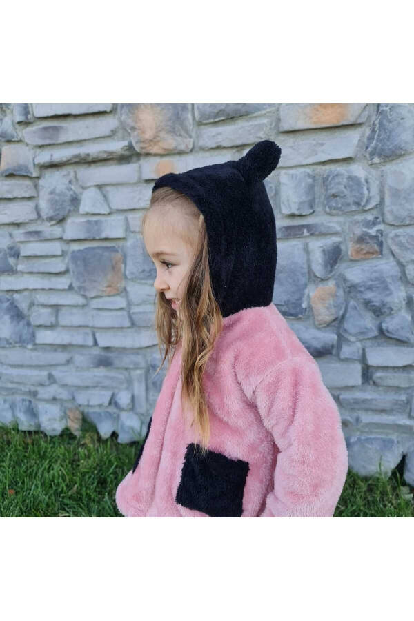 Baby-Kid Plush Hooded Sweatshirt - 11