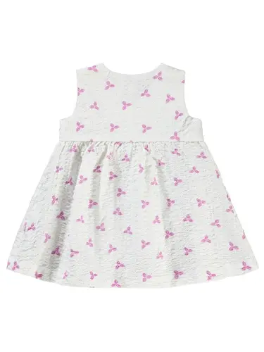 Baby Kız Bebek Elbise 6-18 Ay Mor-Mor - LC WAIKIKI (1)