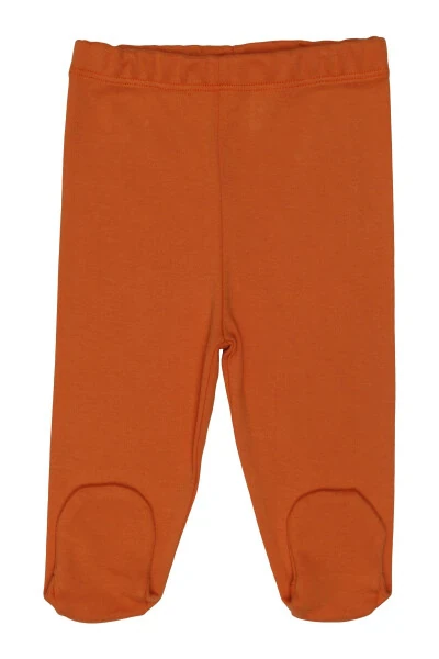 Baby Long Sleeve Snap-Button Romper and Pant Set with Booties, 2 Pack, 100% Organic Cotton - 4