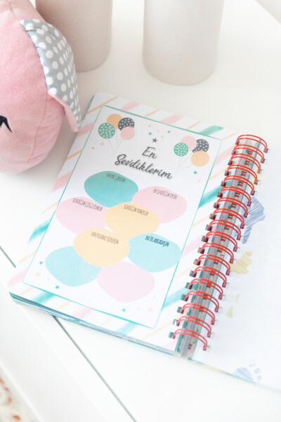 Baby Memory and Mother Pregnancy Diary Album Notebook Boy - 21