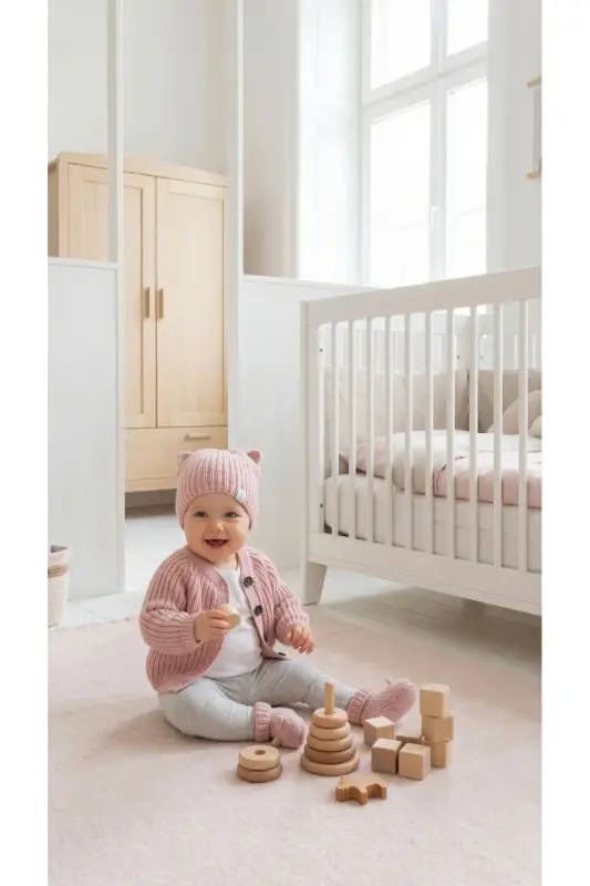Baby Merino Cardigan - 1