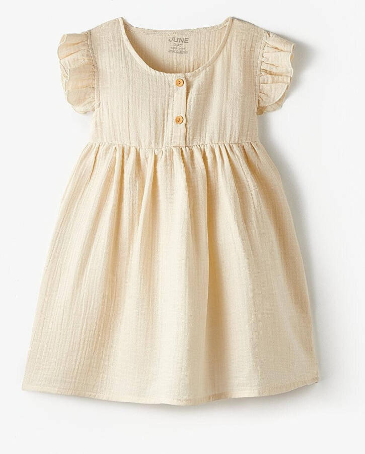 Baby Muslin Dress - 5