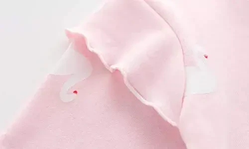 Baby One Piece Romper Soft Cotton Sleepwear Footed Jumpsuit for 0-12 Month Infant - 4