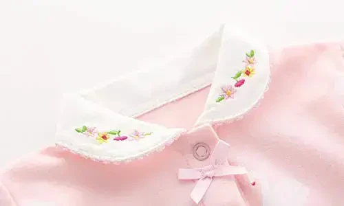 Baby One Piece Romper Yumshoq Paxta Uyqu Kiyimi Oyoqli Kombinezon 0-12 Oylik Chaqaloq uchun - 3