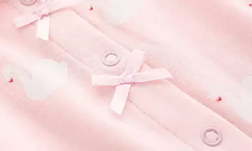 Baby One Piece Romper Yumshoq Paxta Uyqu Kiyimi Oyoqli Kombinezon 0-12 Oylik Chaqaloq uchun - 5