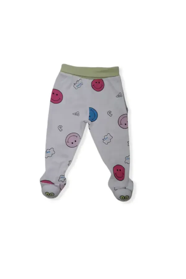 Baby Pants with Booties - 1