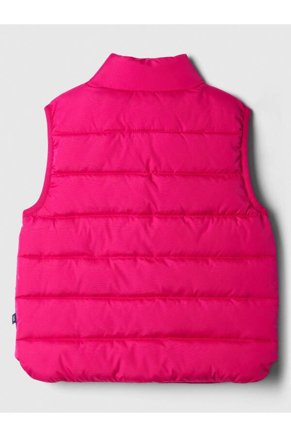 Baby Pink Puffer Vest - 9