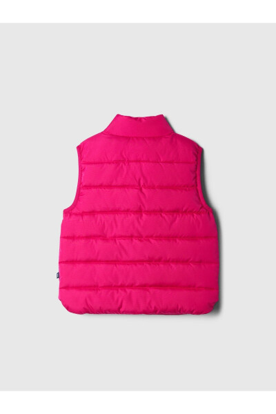 Baby Pink Puffer Vest - 2