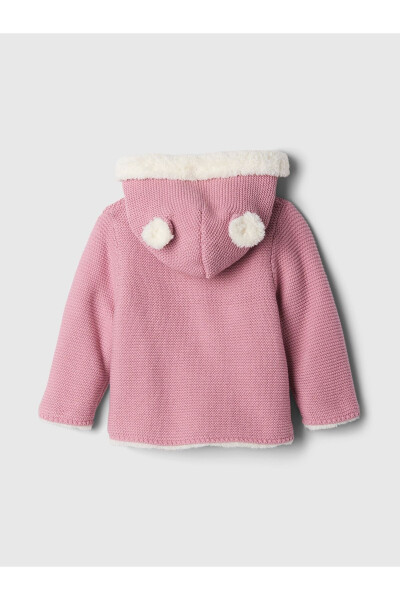 Baby Pink Sherpa Jacket - 2